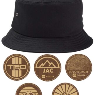 BLACK BUCKET CAP